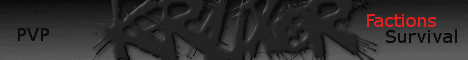 KruXoR Minecraft server banner