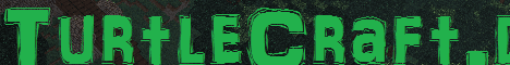 TurtleCraft Minecraft server banner