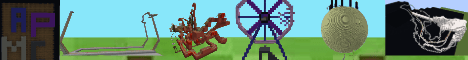 Amusement Park Minecraft server banner