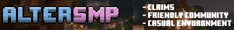 AlterMC Minecraft server banner