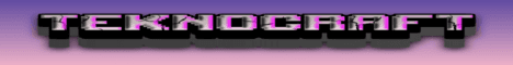 Teknocraft Minecraft server banner
