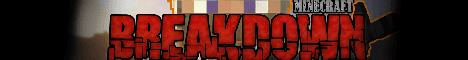 Minecraft Breakdown   Flans Mod Server Minecraft server banner