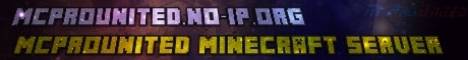 McProUnited Official Minecraft Server Minecraft server banner