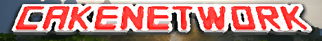 CakeNetwork Minecraft server banner