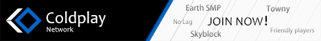 Coldplay Network Minecraft server banner