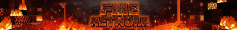 Fire Network Minecraft server banner
