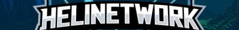 HeliNetwork Minecraft server banner