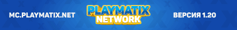 PlayMatix Minecraft server banner