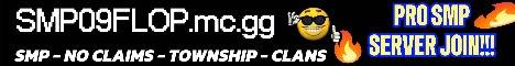 SMP09FLOP Minecraft server banner