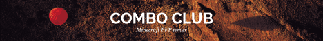 Combo Club Minecraft server banner
