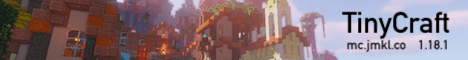 Tinycraft Minecraft server banner