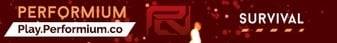 Performium Minecraft server banner
