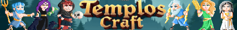 TemplosCraft Minecraft server banner