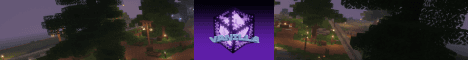 Simple Vanilla Minecraft server banner