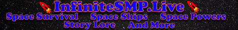 Infinite SMP Minecraft server banner
