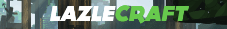 LazleCraft Minecraft server banner