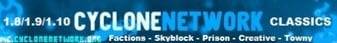 CycloneNetwork Minecraft server banner
