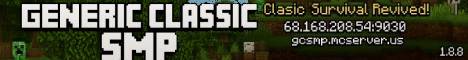 GCSMP Nostalgic Server Minecraft server banner