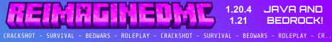 ReImaginedMC Minecraft server banner