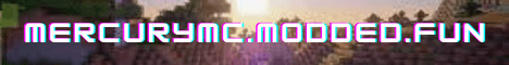 MercuryMC Minecraft server banner