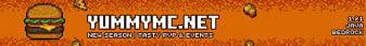 YummyMC Minecraft server banner