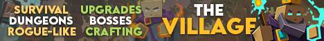 The Village Minecraft server banner