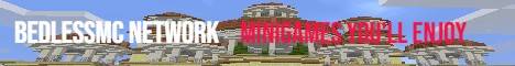 BedlessMC Minecraft server banner