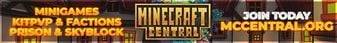 Minecraft Central Minecraft server banner