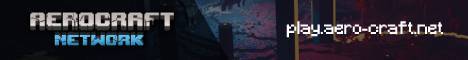 AeroCraft Network Minecraft server banner