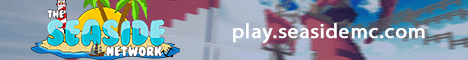 The Seaside Network Minecraft server banner