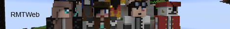 RMTWeb Minecraft server banner