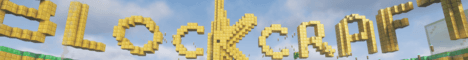 BlocKcraft Minecraft server banner
