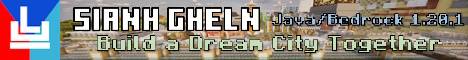 SianhGheln City Minecraft server banner