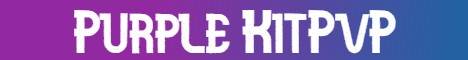 Purple KitPvP Minecraft server banner