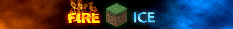FireIce Minecraft server banner