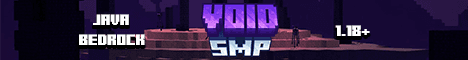 VoidSMP Minecraft server banner