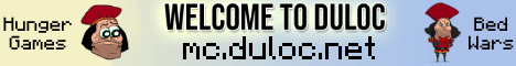 Duloc Minecraft server banner