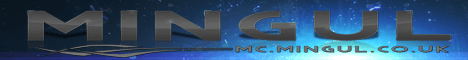 Mingul Minecraft server banner