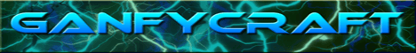 GanfyCraft Minecraft server banner