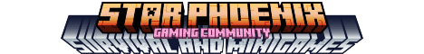 Star Phoenix MC Minecraft server banner