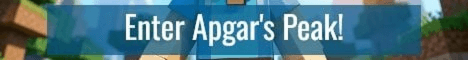 Apgars Peak Minecraft server banner
