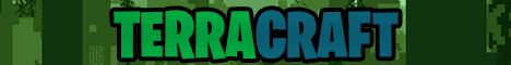 Terracraft Minecraft server banner
