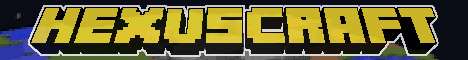Hexuscraft Minecraft server banner