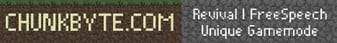 Chunkbyte Minecraft server banner