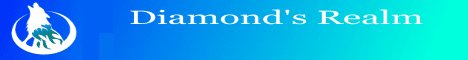 DiamondsRealm Minecraft server banner