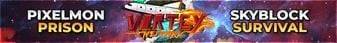 Vortex Network Minecraft server banner