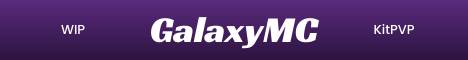 GalaxyMC Minecraft server banner