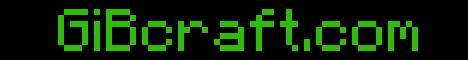 GiBcraft Minecraft server banner