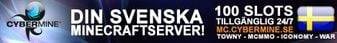 Cybermine Minecraft server banner