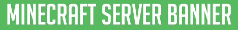 PebbleServer Minecraft server banner